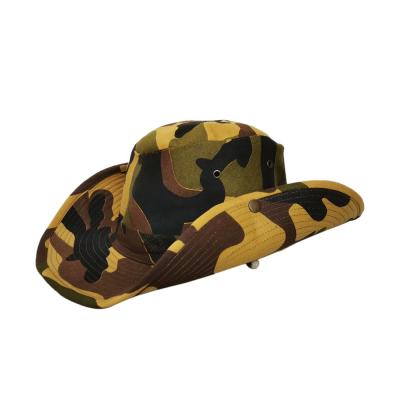 China Picture The factory produces high quality camouflage fishing hat and bucket hat for men for sale
