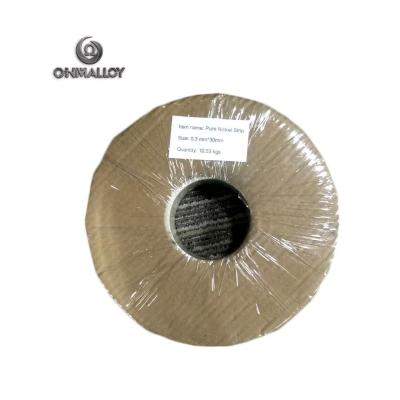 Chine bande pure du nickel Ni200 de 0.3mm*30mm pour le blanc d'argent de batterie à vendre