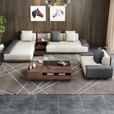 China Storage Living Room Furniture Three Seaters Plate Drawer Design Modern Modern Fabric Lifting White Sofa for sale
