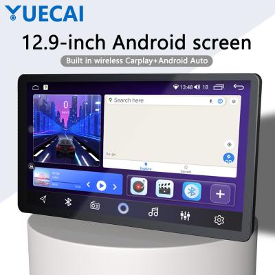 China 12.9 pulgadas Android Car Mp5 Player Intelligent CarPlay Gran pantalla GPS de navegación del coche en venta