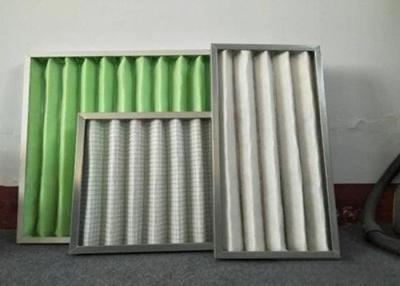 China G4-F9 Filter Aluminum Pleated Panel Air Filter 32-120°F Temperature Range for sale