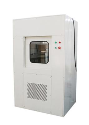 Cina Classe della stanza pulita scatola di passaggio di 100 cascate di particelle per il gruppo di lavoro di produzione a semiconduttore in vendita