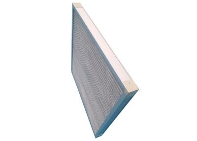 China El marco de aluminio Mesh Metal G4 plisó temperatura alta del filtro del panel en venta