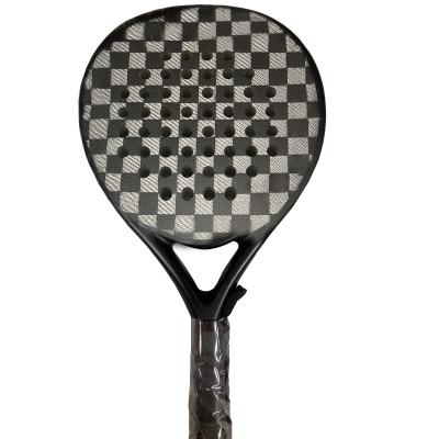 China New Design Two Colors 3K Mix Fiber Woven Padel Racket & Beach Tennis Rackets for Woven for sale