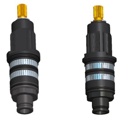 China High Speed 40 Wax Thermostat Shower Faucet PP Cartridge for sale