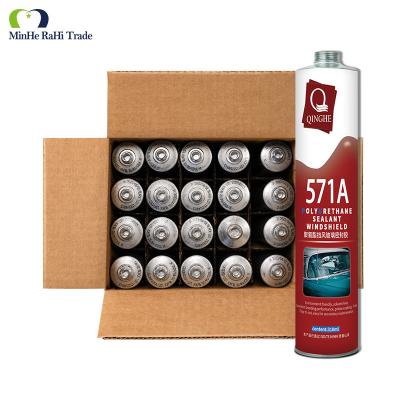 China MH571A Windshield Sealant Car Joint Auto Glass Roof RTV PU Silicone Sealant for Automotive Leak for sale