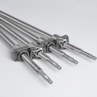 Chine Price GCr15 steel cheap zero backlash ball smooth screw SFE2525 bearing for cnc machine à vendre