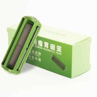 China Quadratische Kuh Grüne Rille 0,12 kg Rumen Magnet für Rinder Verdauung zu verkaufen