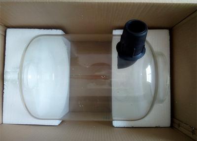 China Higiene da escala de 32 litros receptor de vidro do leite da única com o cotovelo da borracha de 63mm à venda