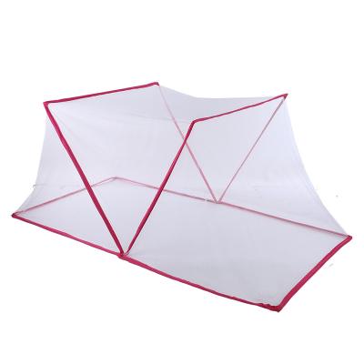 China LLIN Folding Infants Mosquito Insect Netting Mesh Folding Large Space Child Summer Cot Canopy Bed Multifunctional for sale