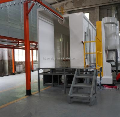 China High Speed Change Color Automatic Plastic Booth Powder Coating S.M. for sale