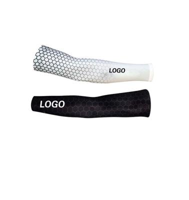 China Breathable Unisex Long Sun Protection Cover Arm Ice Silk UV Sleeves Outdoor Arm Sleeves for sale