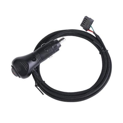China 4.2mm MOLEX 430251200 Electronic Housing 12pin To Lighter Cigarette Plug Wire Harness For Car for sale