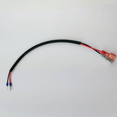China Cable Assembly FDV-250 Full Insulation Electronic Red Terminal And Female Connector Blue for sale
