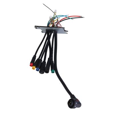 China Electronic M8 Male And Female Waterproof 2p 3p 4p 5p 6p 8p Cable Assembly For Box for sale