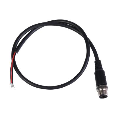 China Factory M12 2pin 3pin 4pin IP67 IP68 electronic waterproof cable factory wire m12 waterproof connector M12 sensor cable connector for sale