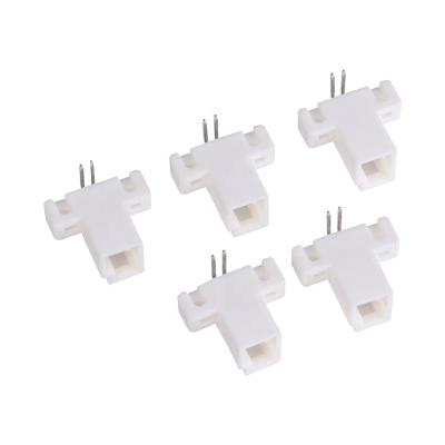 China PCB Board 3.96mm Pitch 2pin Wire To Board Right Angle White Single Row Connector Wafer for sale