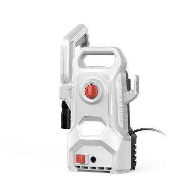 China Copper aluminum and ABS best cleaning effect household portable electric high pressure washer cleaning machine wholesale 110bar 1.4kw accessories for sale