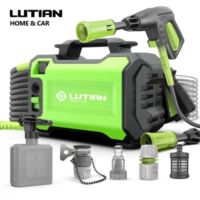 China Restaurant Electric Water Blaster Pump Portable Car Wash High Pressure Water Pump Machine 100bar 1.4kw for sale