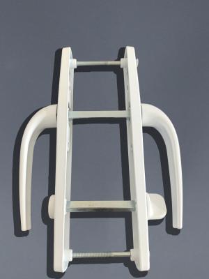 China Aluminum UPVC Door And Window Handles / Zinc Upvc And Aluminum Window Hardware for sale