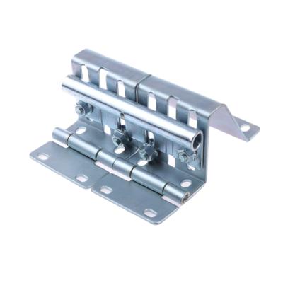 China Steel Garage Door GemCharm LM-H20012 Double Plated Side Hinge With Adjustable Bracket for sale