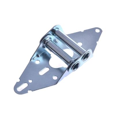 China Zinc Plating Adjustable Gemcharm LM-H10007 Double Finger Pad Garage Door Hinges for sale
