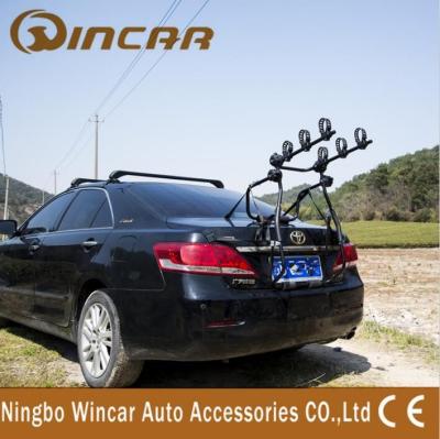 China Car Removable Rear Bike Carrier Universal Car Trailer Black 35KG for sale