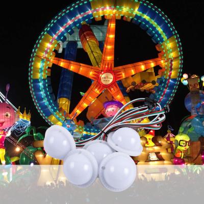 Cina Lampade LED Amusemen Parco luce 60mm 5050RGB 2W DC12V luci decorative in vendita