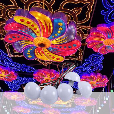 Cina 50mm 5050RGB LED Parco di divertimenti Illuminazione 2W DC12V Illuminazione decorativa in vendita