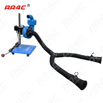 China AA4C car exhaust extracting system auto vehicle exhaust dolly for car with single or dual pipe control customize siz for sale
