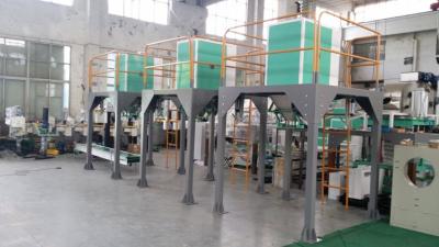 China 20 Kilogramm-Düngemittel-Aufbauschungs-Maschinen-Plastikkugeln, die gesponnene Tasche verpacken zu verkaufen