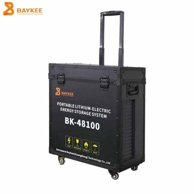 China Portable Deep Cycle Battery 48V 50AH 100AH Lithium Battery Energy Storage System for sale