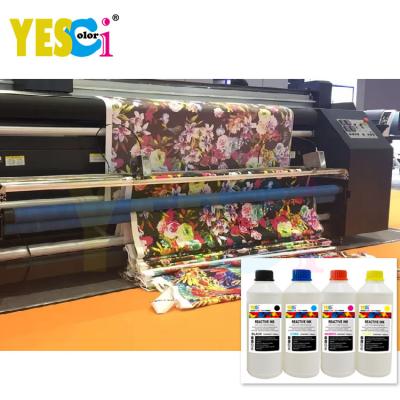 중국 For Wide Format Printer Yes-Colorful Reactive Dye Ink For Digital Textile For EPSON Kyocera Seiko Spectra Konica Printer Head 판매용