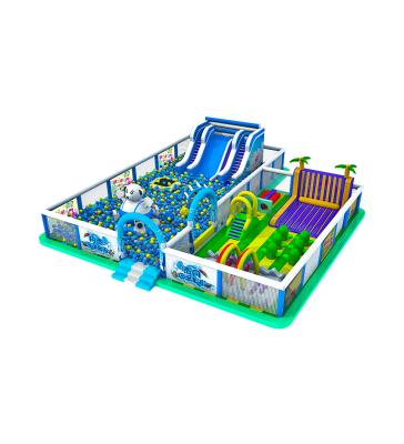 China Customized IP Colorful Children Fun Park Inflatable Slide Bouncy for sale