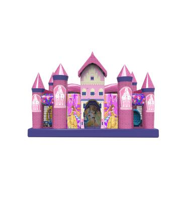 China Customized 10*8*6m Colorful Children Fun Park Inflatable Slide Bouncy for sale