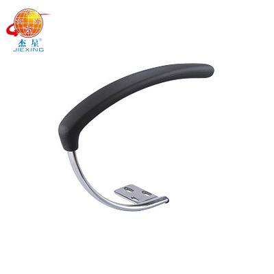 China Office Chair Armrest Arm Rest For Chair Height 34X50Mm Height 293Mm Aluminum PU Foam Armrest for sale