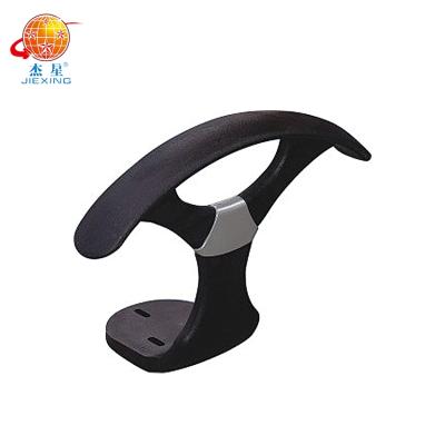 China Office Chair Durable PP Office Chair Parts Armrest 52X55Size Replacement Replaceable Executive Black Color Office Chair Parts Armrest for sale