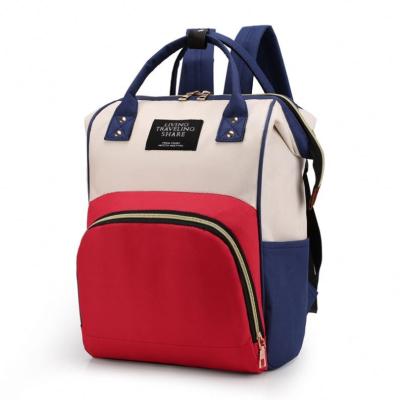 China Water Resistant Fashion Baby Diaper Bag Backpack Travel Theft Mummy Diaper Bag Travel Mummy Backpack for sale