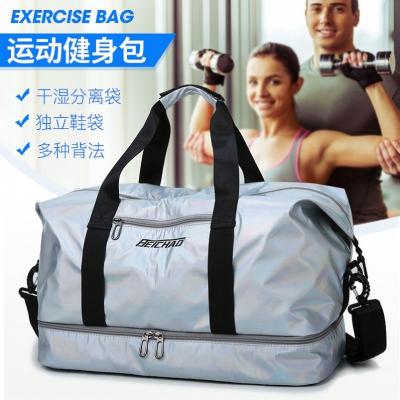 China 2022 waterproof waterproof nylon shoe compartment weekender business tote carry custom duffel bag boarding to travel band weekender for sale