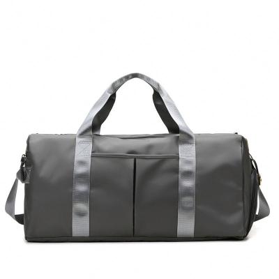China Water Resistant Large Capacity Travel Bag Sports Shaping Sports Women's Wet Dry Divider Yoga Gym Bag for sale
