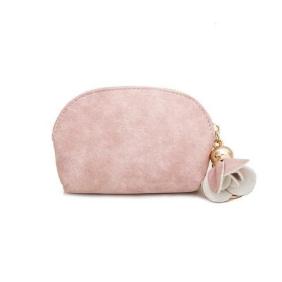 China Waterproof Women Leather Mini Wallet Holder Female Wallet Case Mini Wallet Holder Female Wallet Case Small Zipper Coin Purse Holder for sale