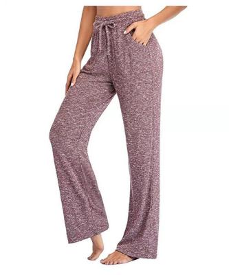 China 2021 Women Yoga Pants Cheap Casual Pants Plus Size Womens Wide Leg Pants for sale