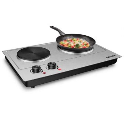 China Hot Sale Factory Supply Outdoor Hot Electric Stove Dish With 2 Burner For Kitchen Cooking for sale