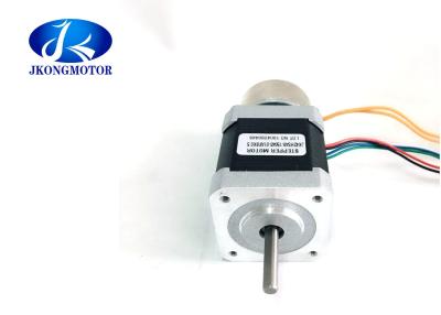 China Motor deslizante do Nema 17 com ligações do eixo 4 do ângulo da etapa do freio 1.8° únicas à venda