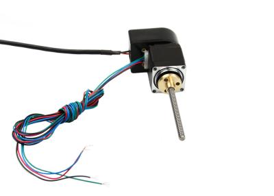 China actuador linear no prisionero del motor de pasos 1A de 28m m TR5*2 los 650g.Cm con el codificador en venta