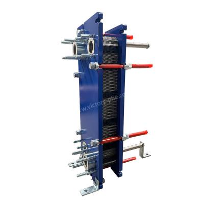 China Flanged Or Threaded Connection Fusion Bonded Plate Heat Exchanger With EPDM Gasket Te koop