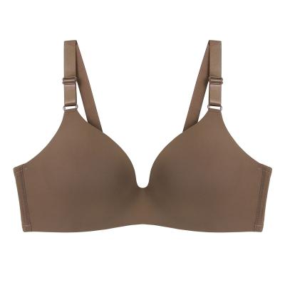China 2021 viable custom made girl 36 bra high quality 38 40 42 size black seamless bra images for sale