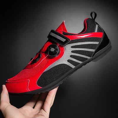 China 2022 Nylon New Professional Road Speed Bicycle Shoes Men Breathable Mtn Bike Shoes Self Locking Cycling Shoes for sale