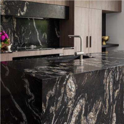 China Placas de piedra sinterizada de cocina de mesa con acabado cerámico en venta