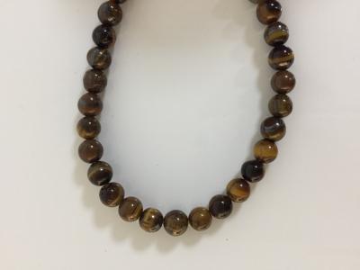 China gemstone round beads tiger-eye for sale
